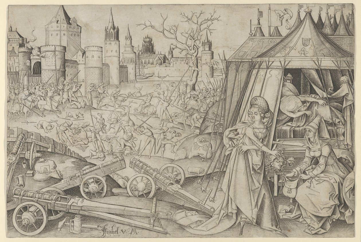 Judith avec la tête d