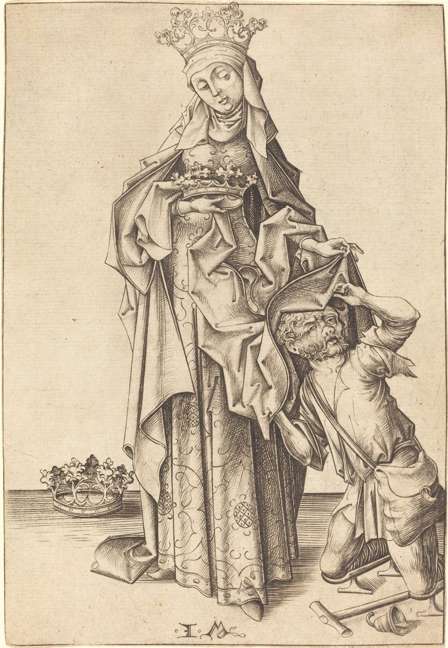 Sainte Élisabeth de Thuringe - Israhel van Meckenem