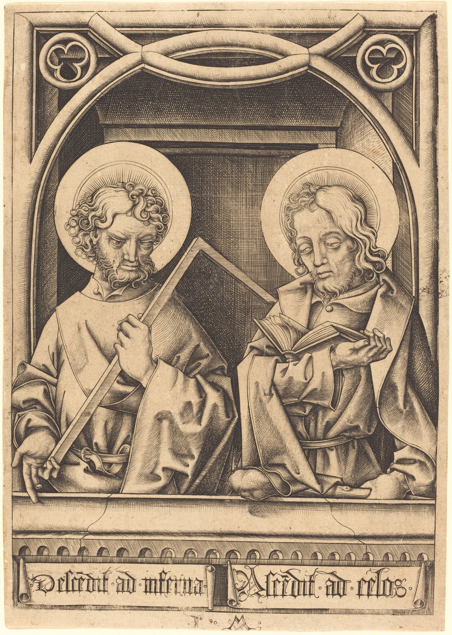 Saints Thomas et Jacques le Mineur - Israhel van Meckenem