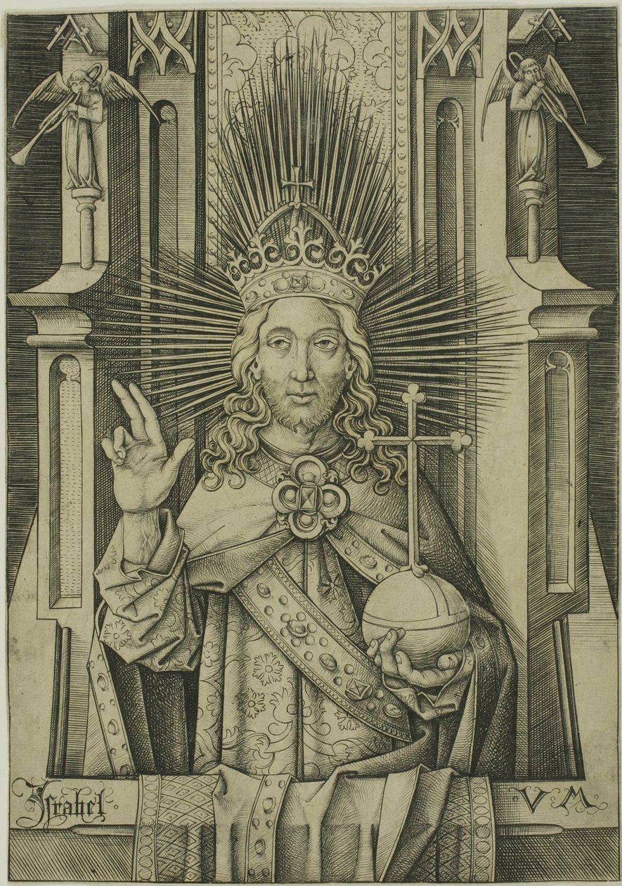 Le Sauveur - Israhel van Meckenem the younger