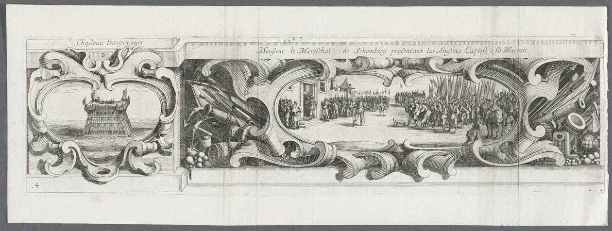 Le Siège de La Rochelle : Planche 14, 1628-1630 - Israël Henriet