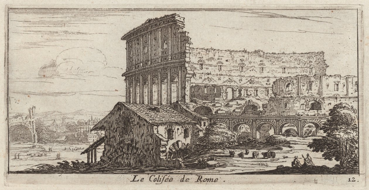 Le Colisée de Rome - Israël Silvestre