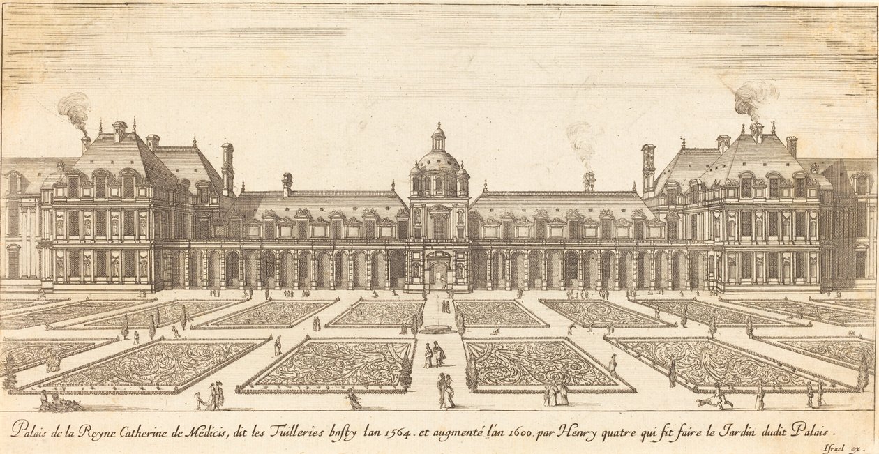Palais de la Reine Catherine de Médicis - Israël Silvestre