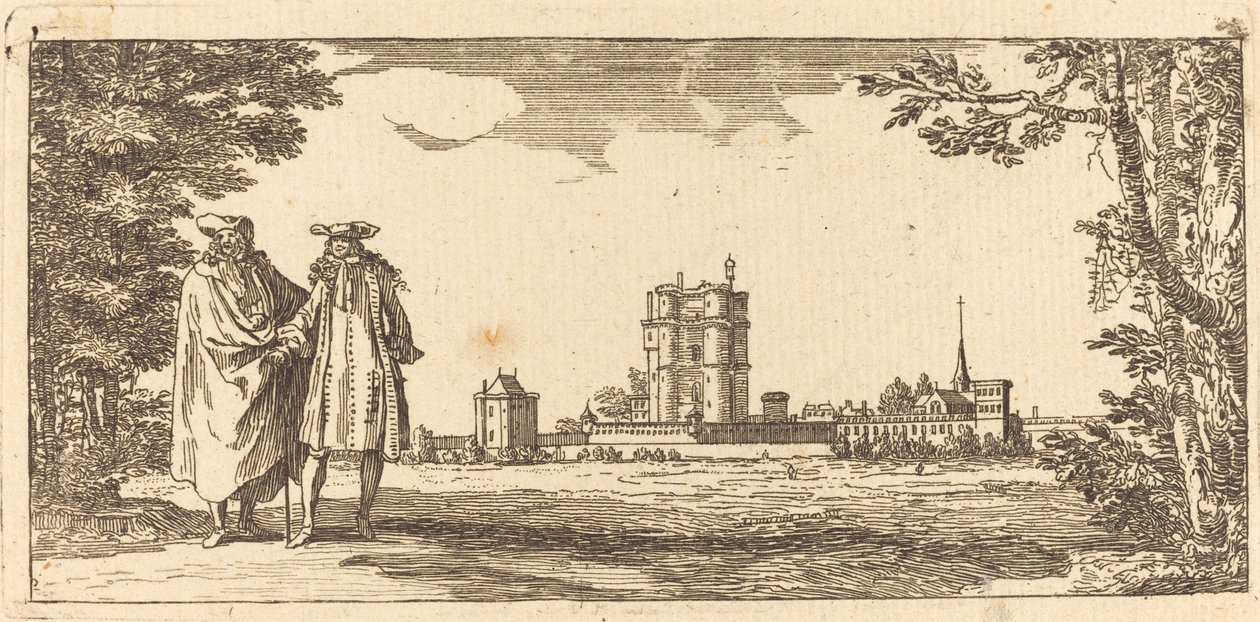 Plan général du Château et petit Parc de Vincennes - Israël Silvestre