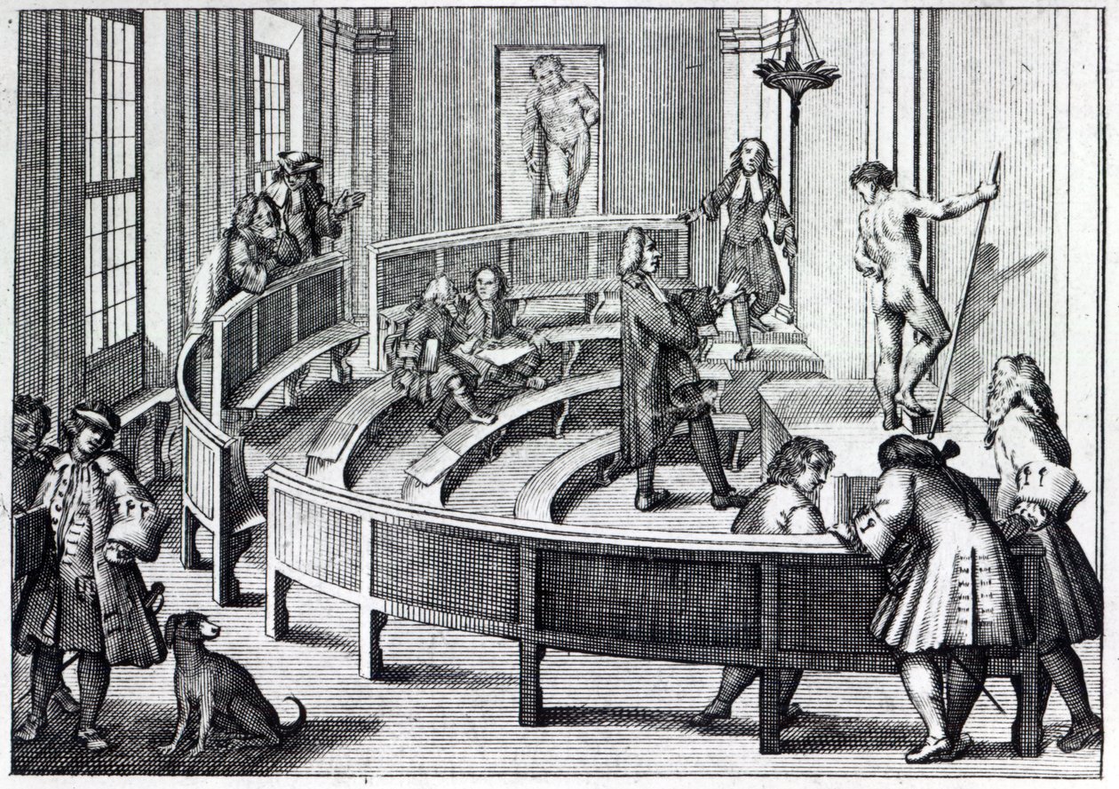 Cours de dessin de nu, 1739 - Italian School