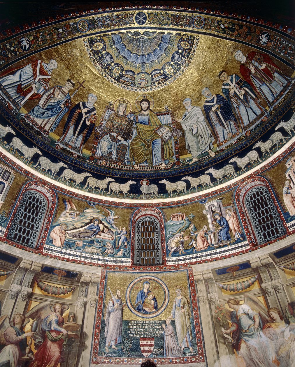Vie du Christ (mosaïque) - Italian School