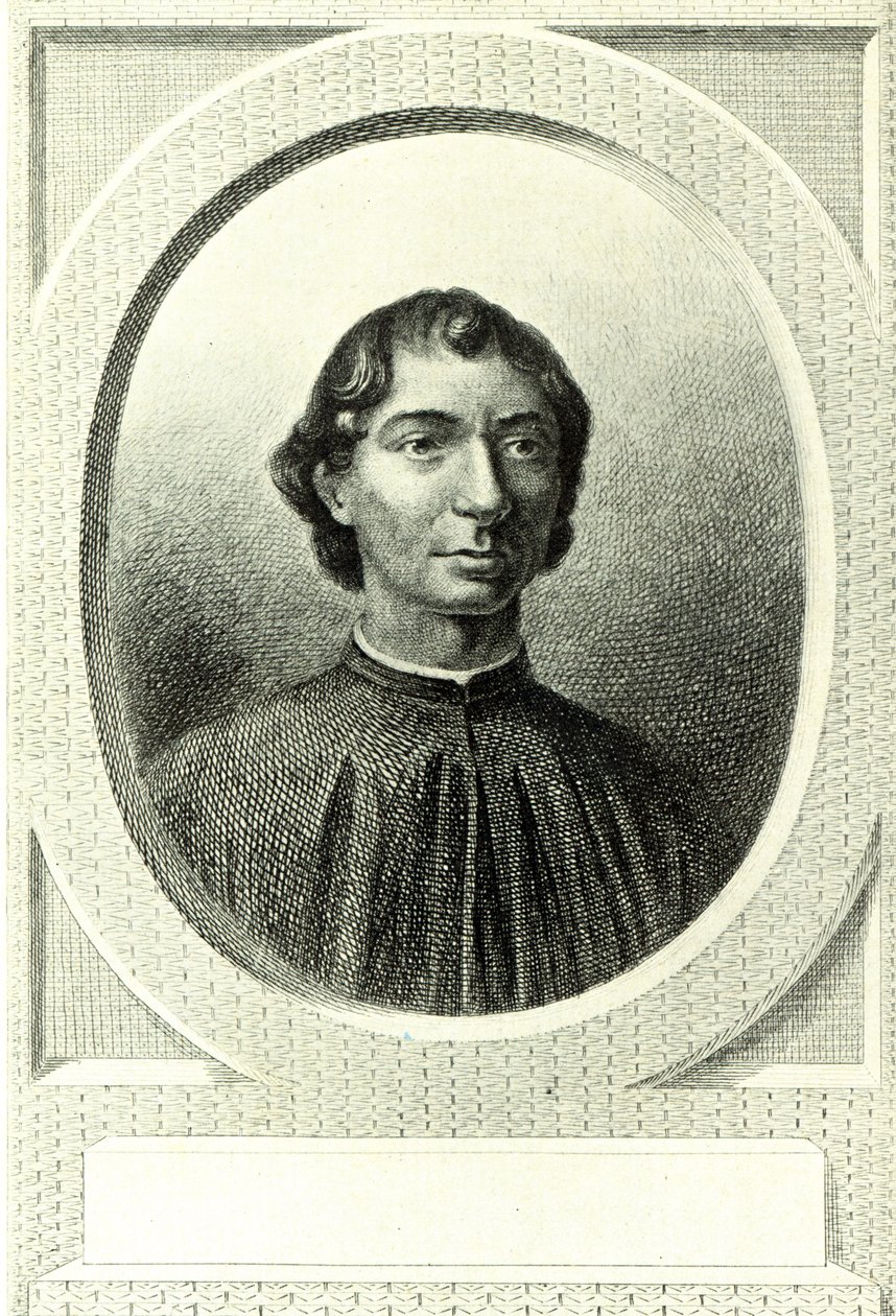 Portrait de Niccolo Machiavelli (1469-1527) - Italian School
