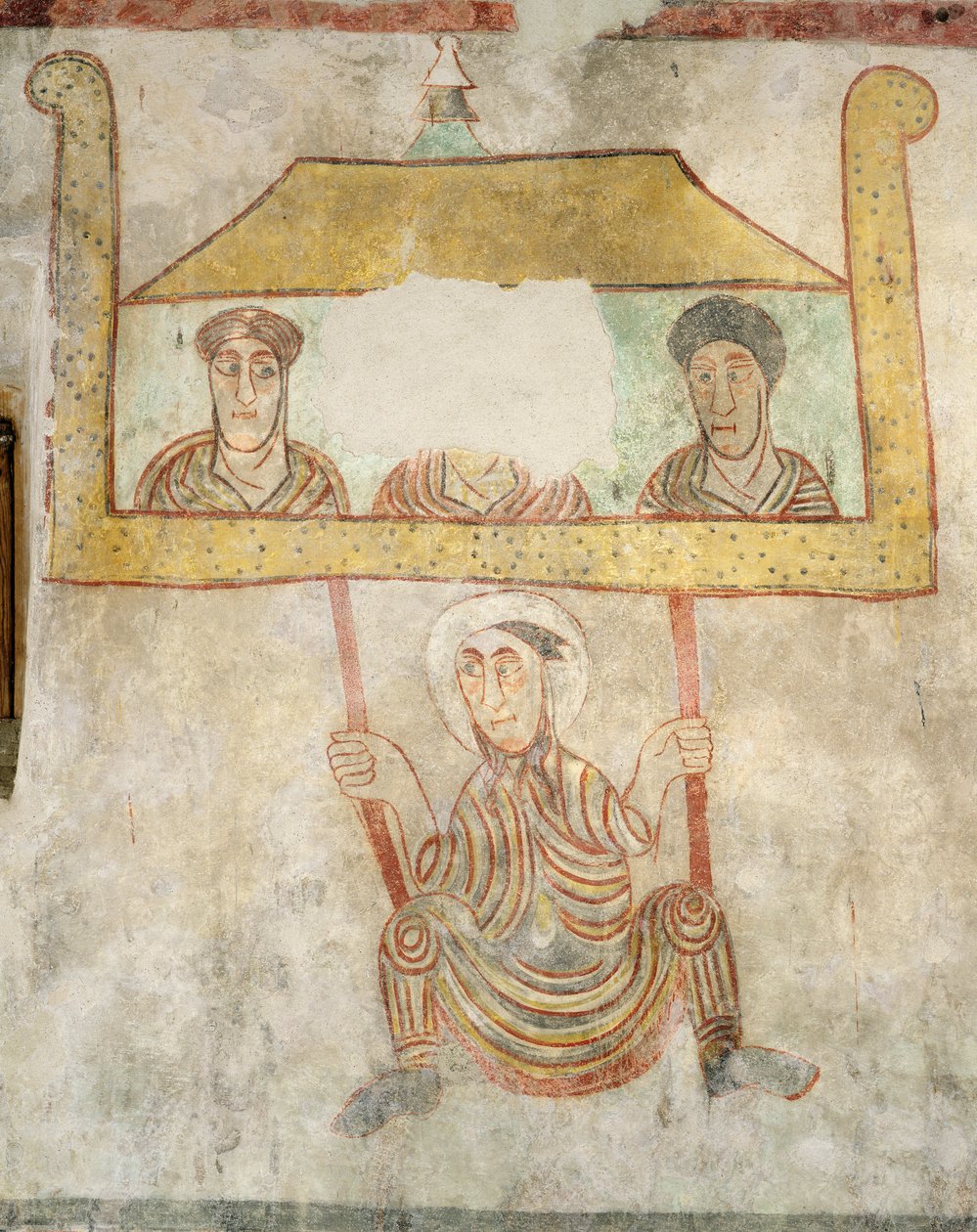 Saint Proculus fuyant la ville de Vérone - Italian School