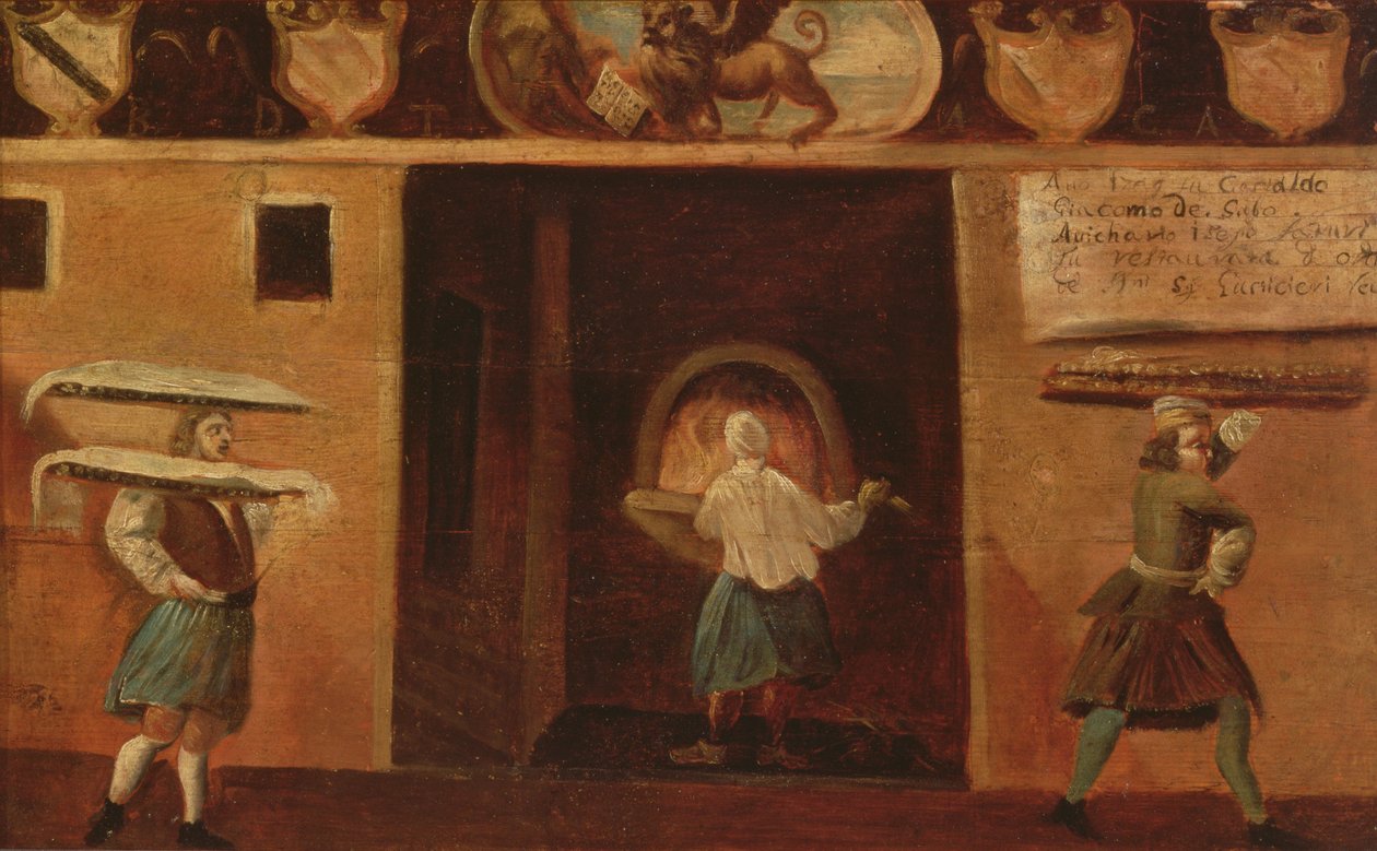 Enseigne de magasin pour boulangers et pâtissiers - Italian School