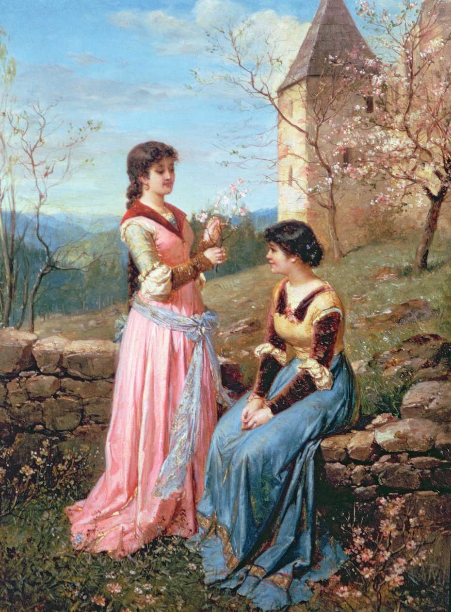 Printemps en Toscane - Italian School