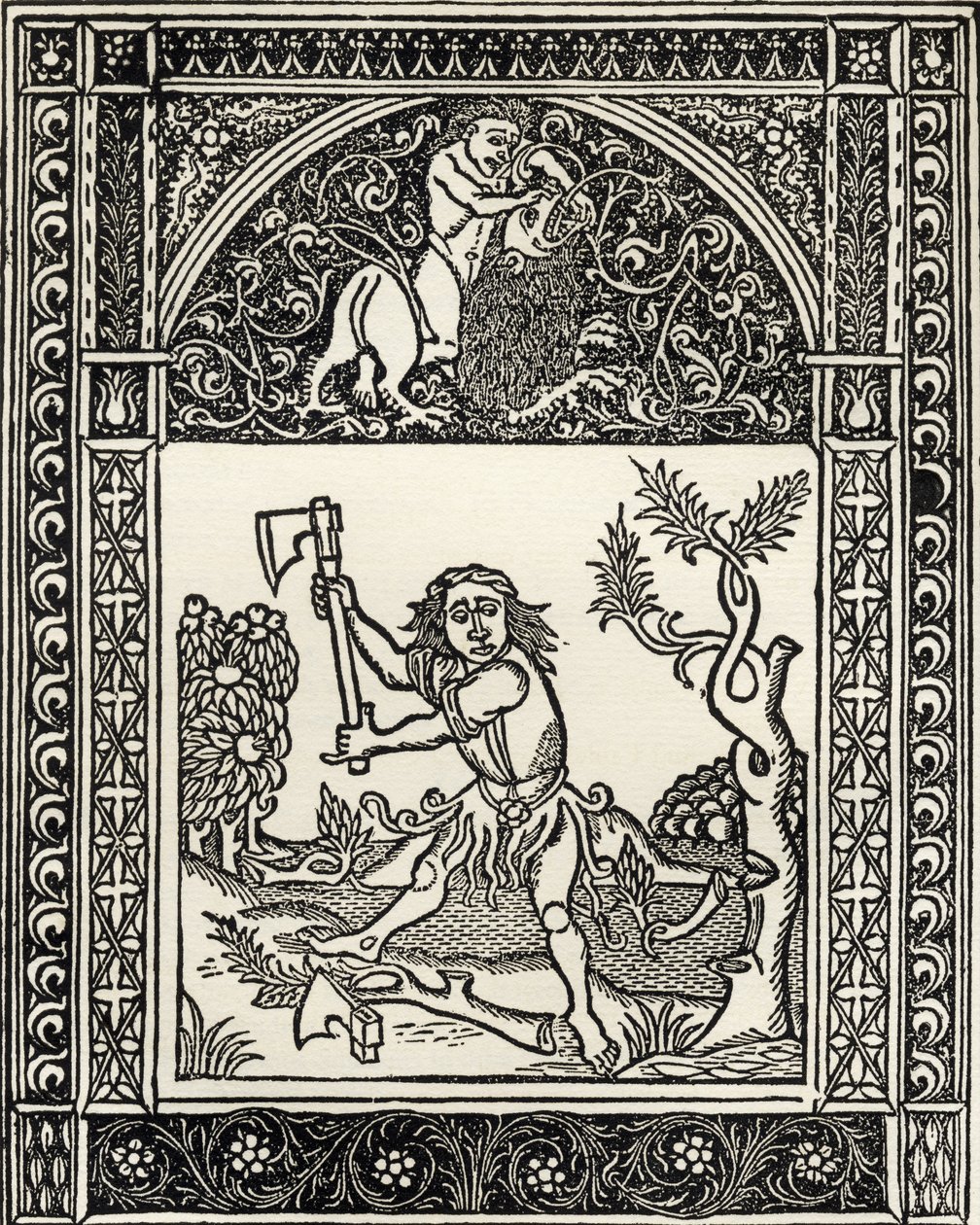 La Fable du Bûcheron et de la Hache, de 