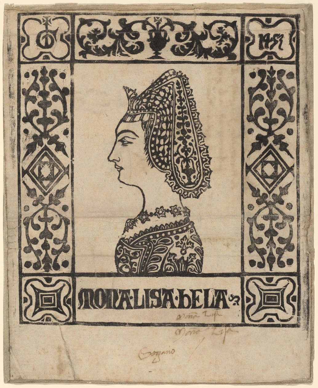 Mona Lisa - Italian 15th Century