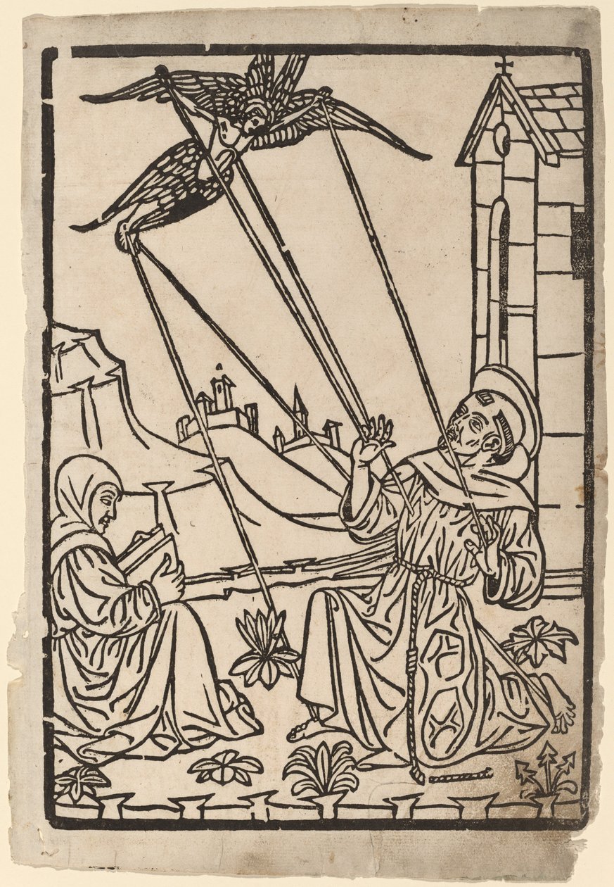 Saint François recevant les stigmates - Italian 15th Century