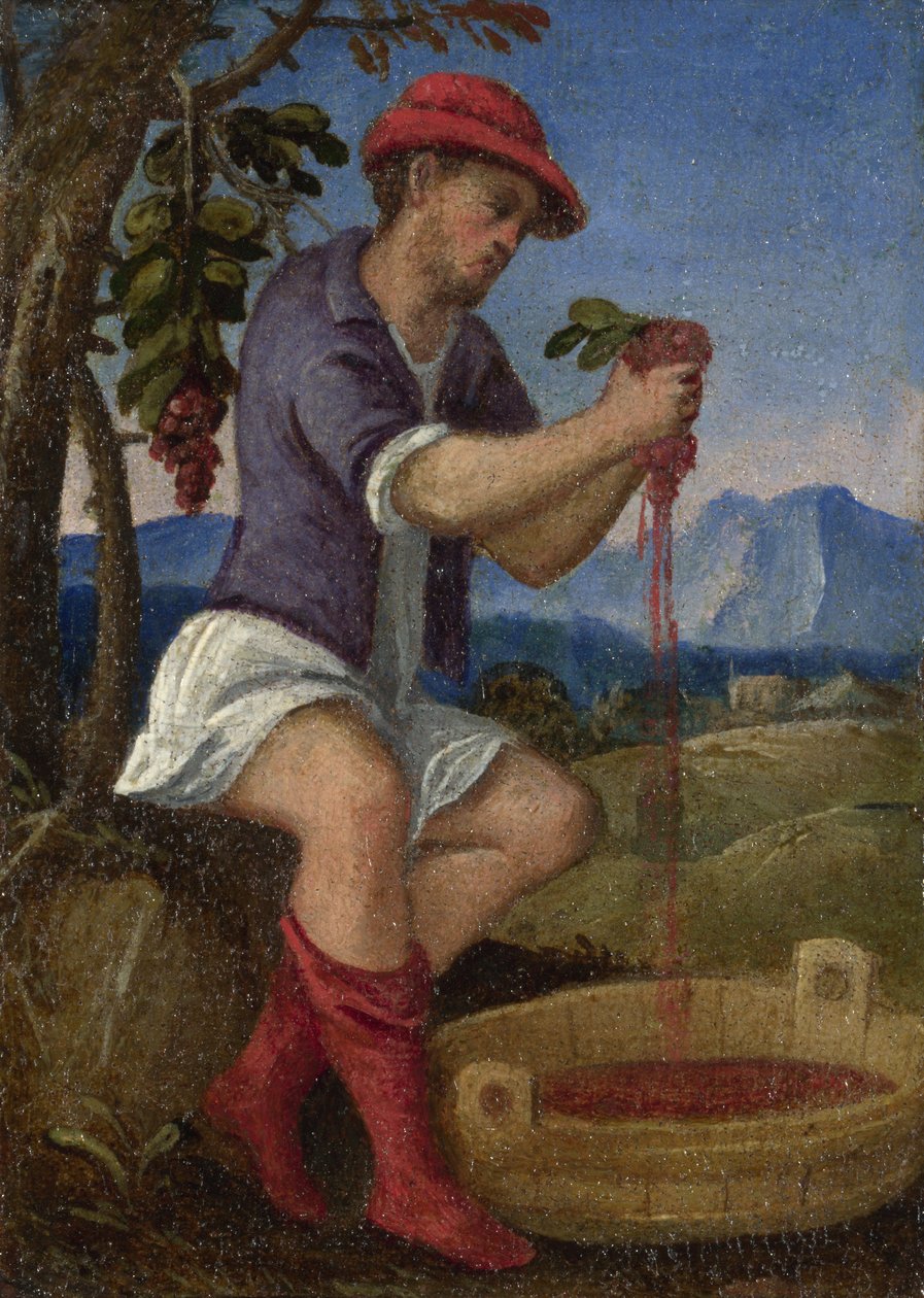 Les travaux des mois : septembre, vers 1580 - Italian Master