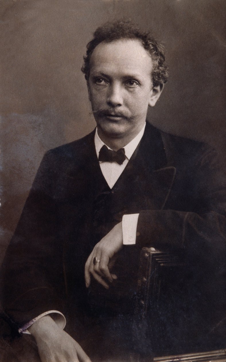 Portrait de Richard Strauss (1864-1949) compositeur allemand. - Italian Photographer