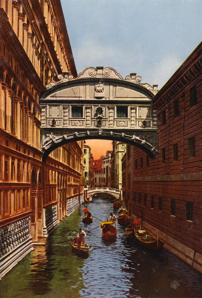 Venezia / Venise : Pont des Soupirs (photo couleur) - Italian Photographer