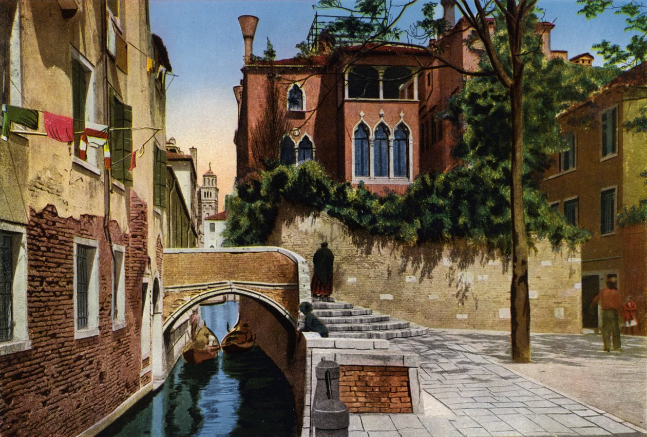 Venezia / Venice : Rio S Gregorio (photo couleur) - Italian Photographer