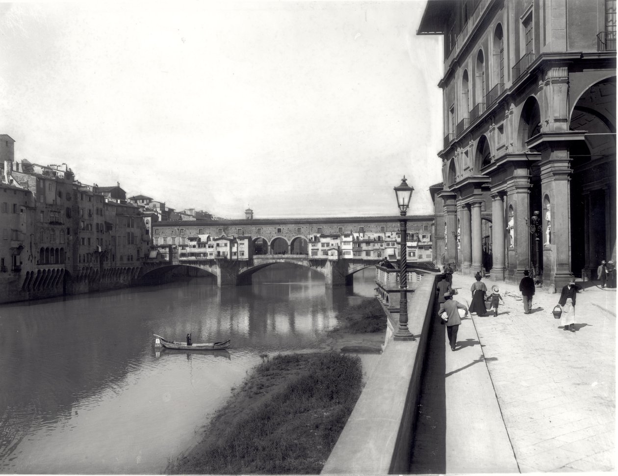 Ponte Vecchio et la façade de la Galerie des Offices - Italian Photographer Italian Photographer