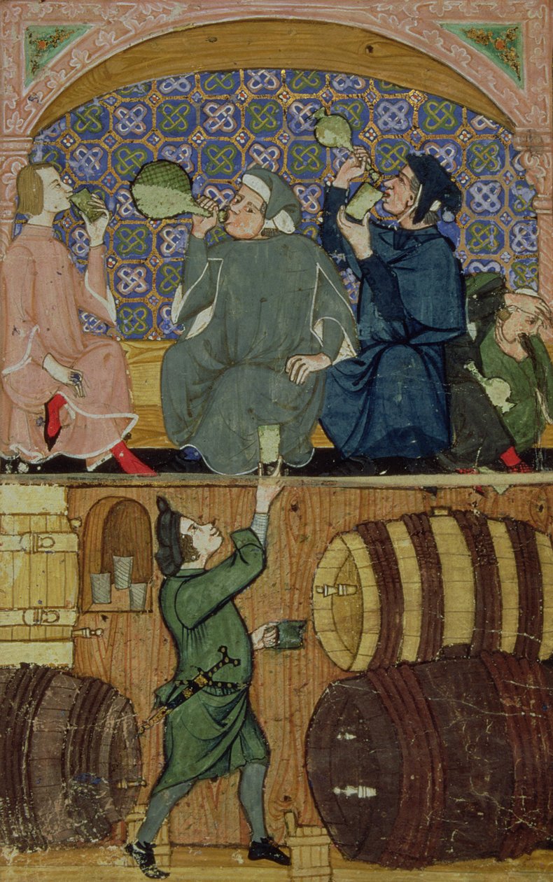 Ivresse, du Traité sur les Vices - Italian School