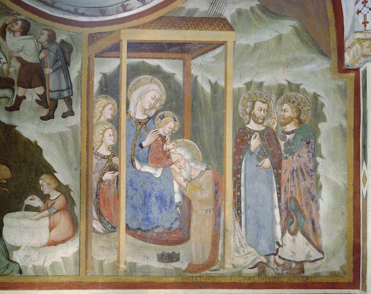 Adoration des Mages, Chapelle de Notre-Dame - Italian School