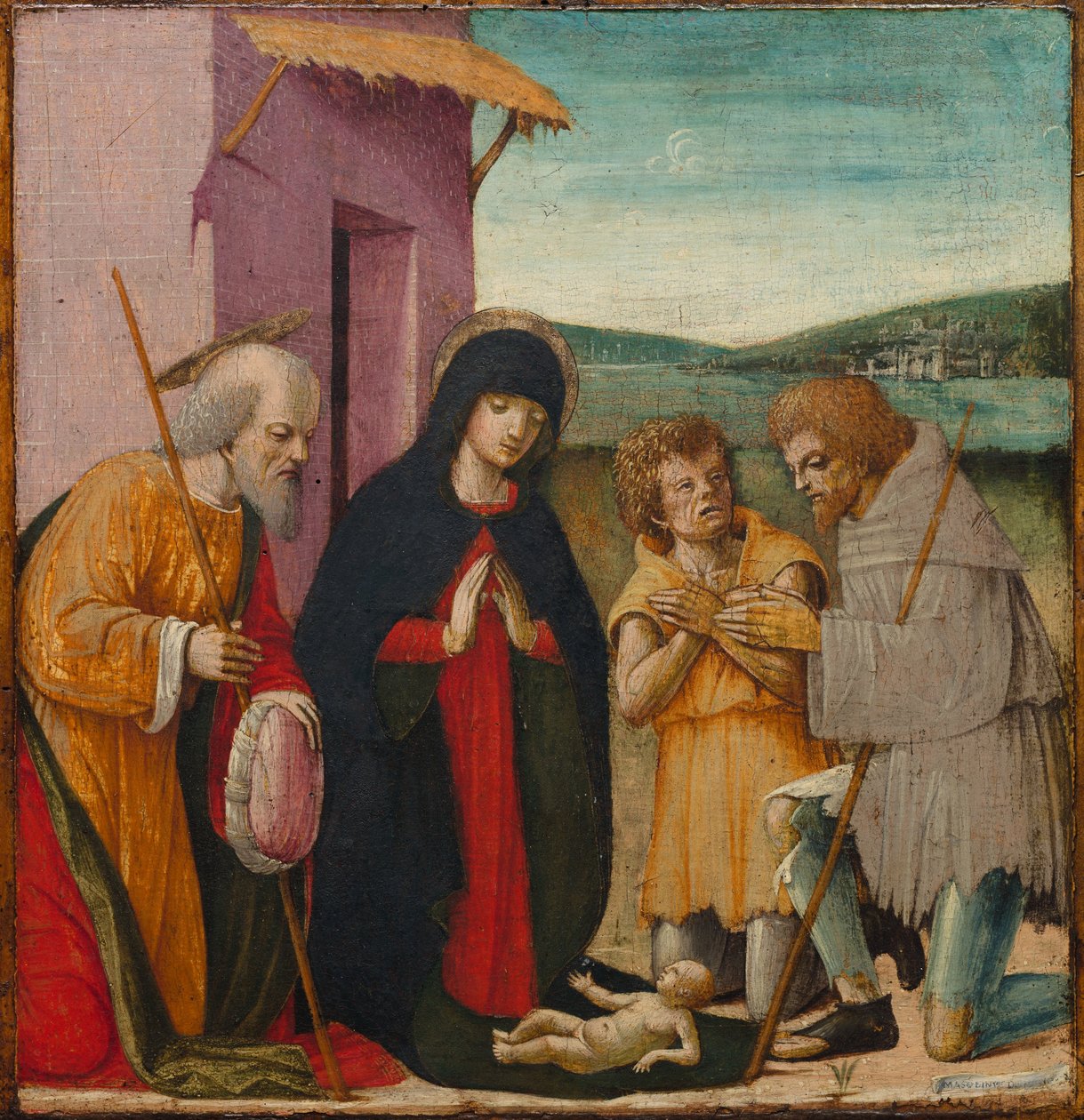 Adoration des bergers, vers 1480-1500 - Italian School