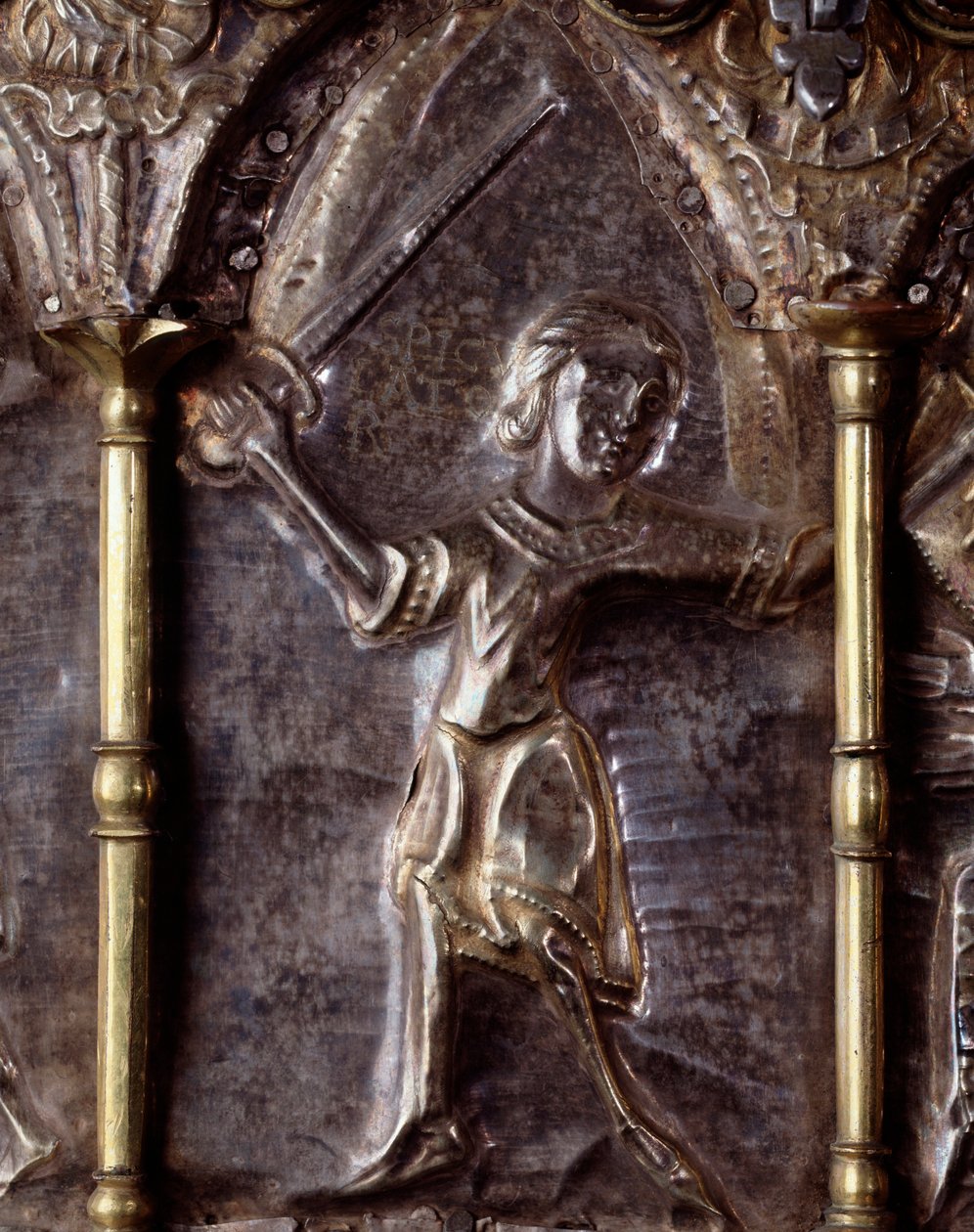 Arche de Barberousse, avec des scènes de la vie de Saint Jean-Baptiste - Italian School