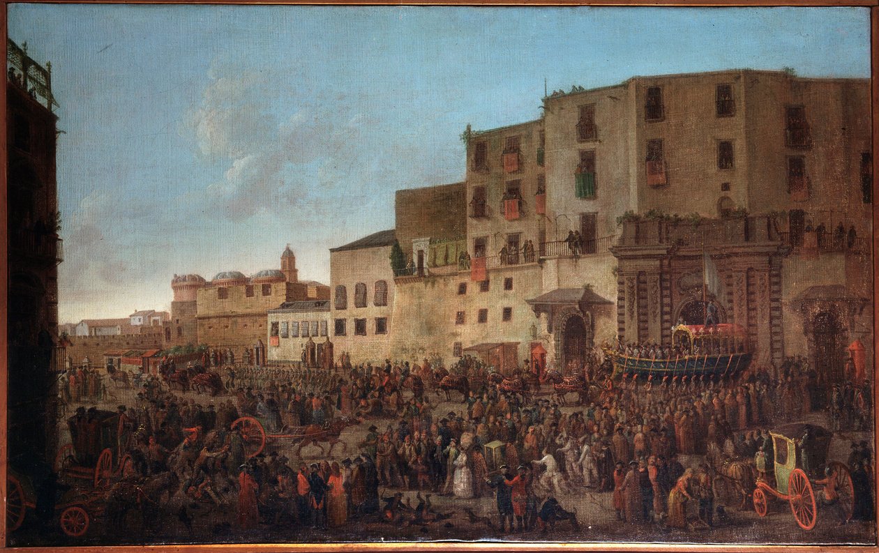 Carnaval à Naples, Italie - Italian School