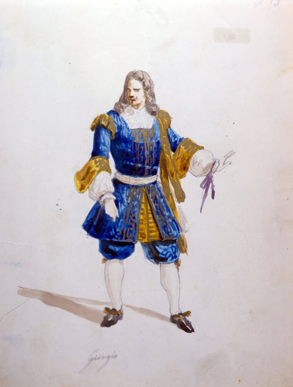 Personnage de Giorgio dans « La Traviata » de Giuseppe Verdi - Italian School