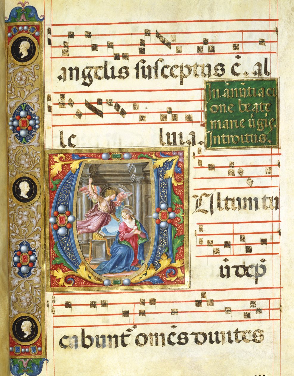 Miniature chorale avec l