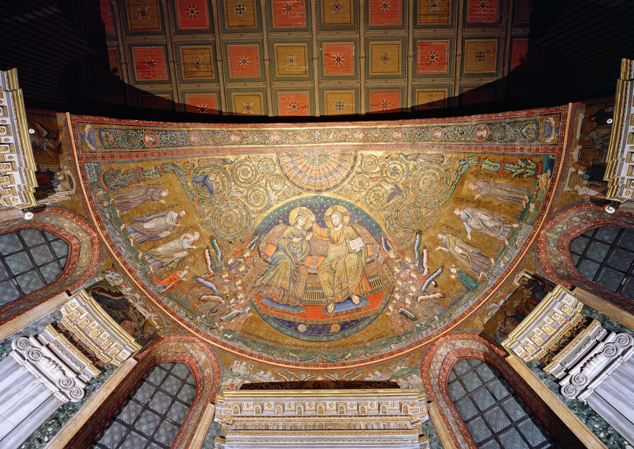 Christ en majesté - Italian School