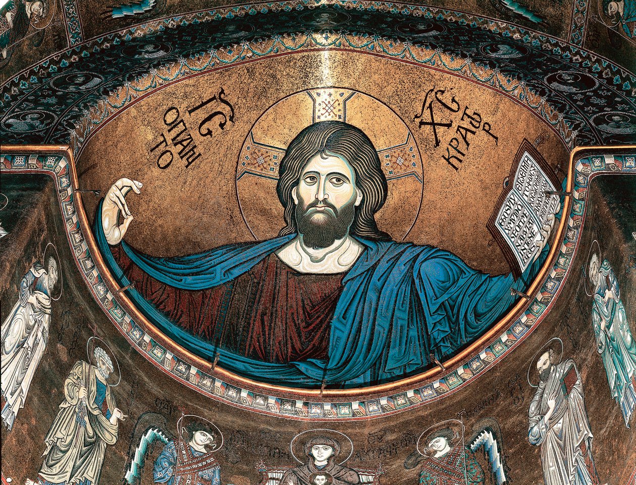 Christ pantocrator ou Christ en Gloire, décorant l