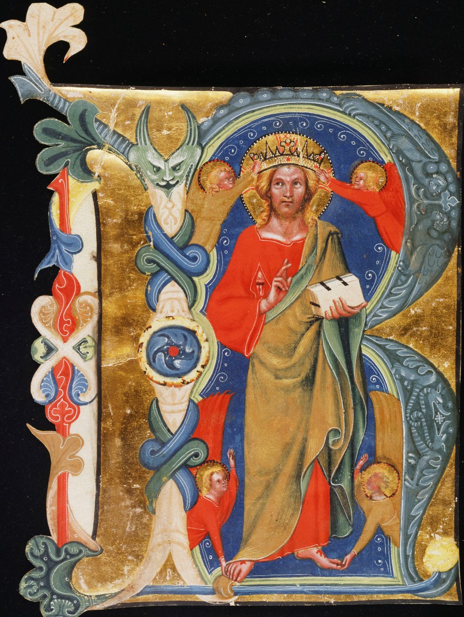 Le Christ Rédempteur - Initiale R d