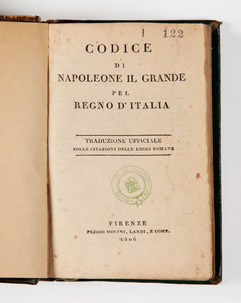 Code de Napoléon le Grand pour le Royaume d