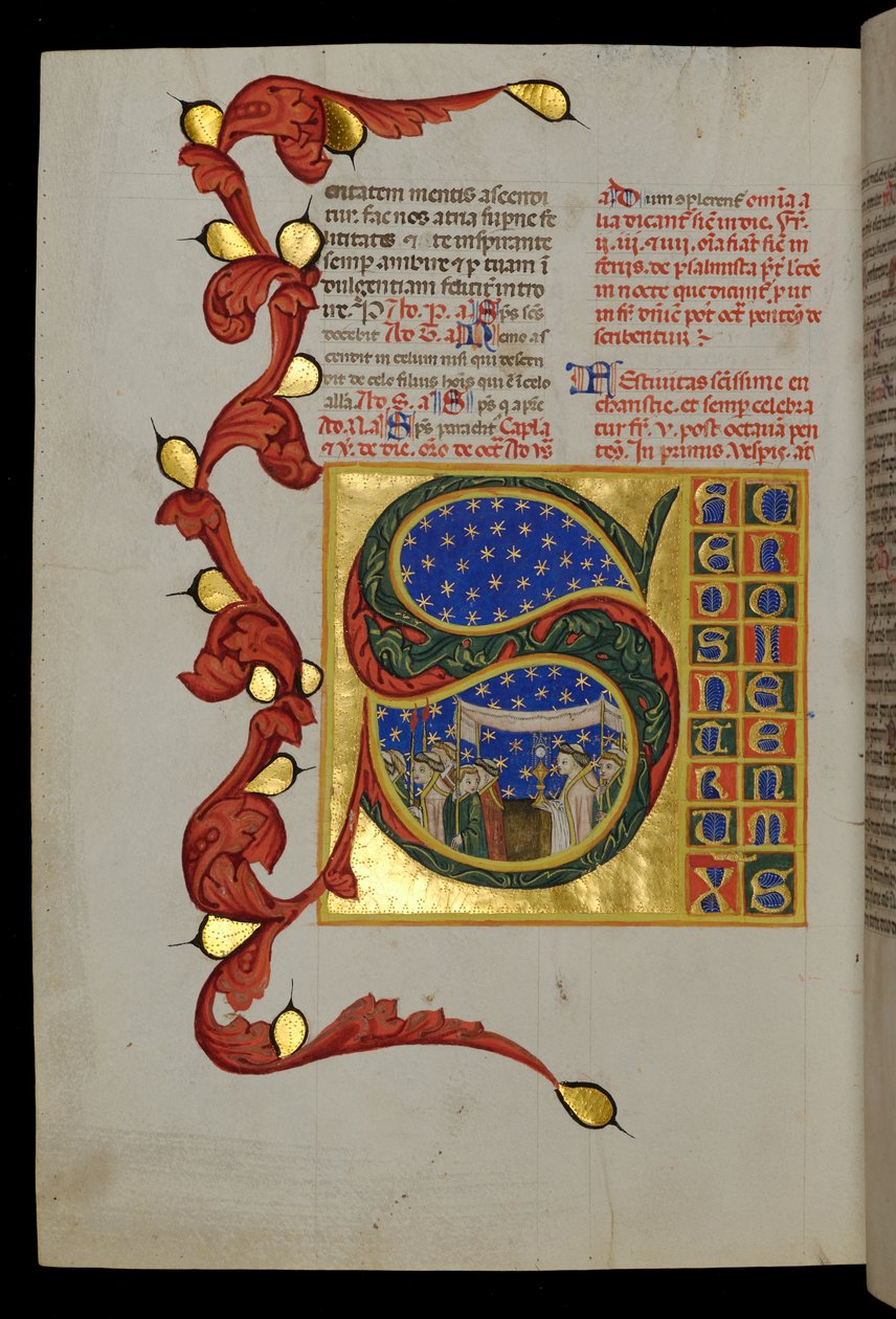 Procession de la Fête-Dieu - Italian School