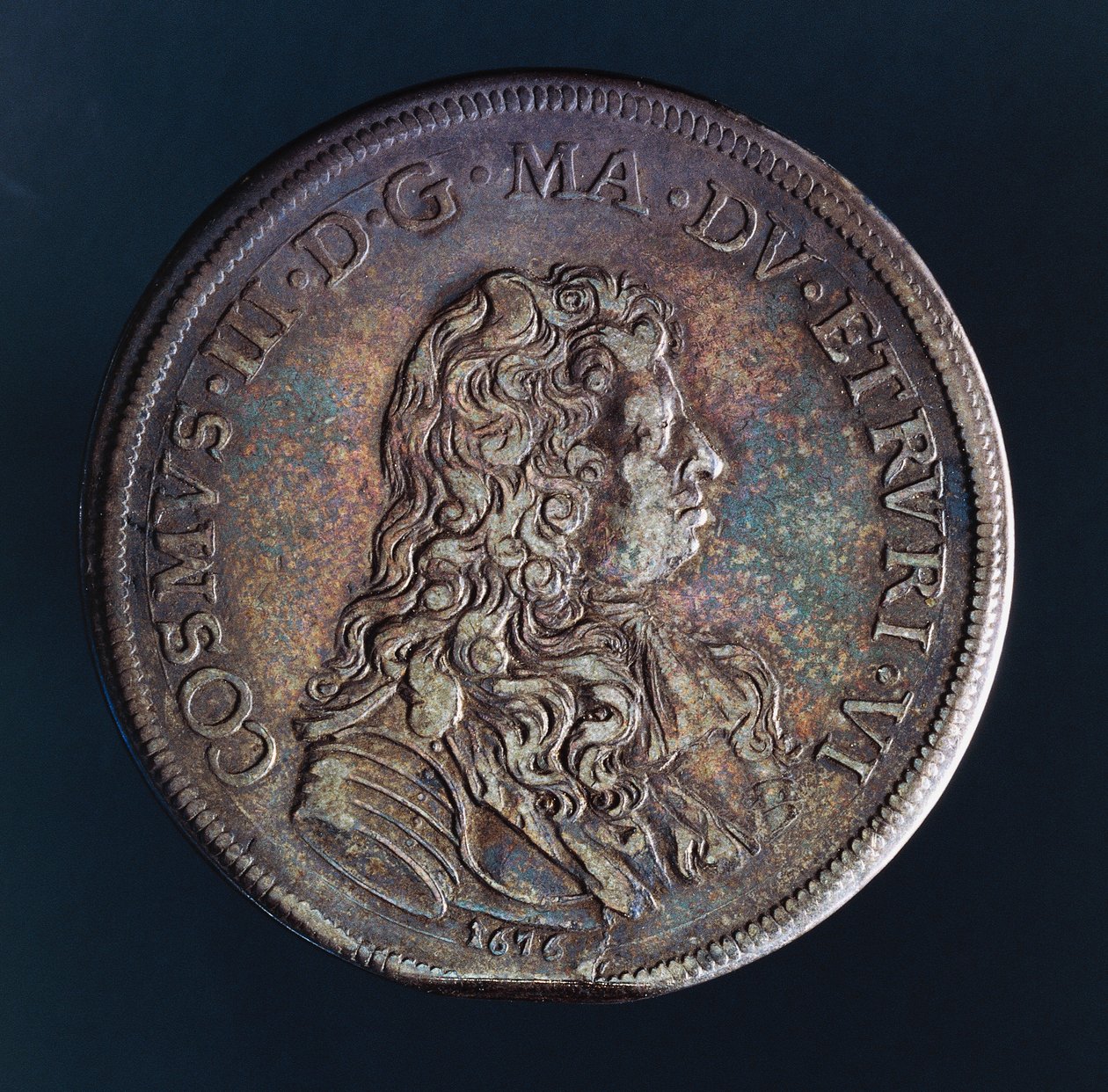 Cosimo III de Médicis, Grand-Duché de Toscane, avers - Italian School