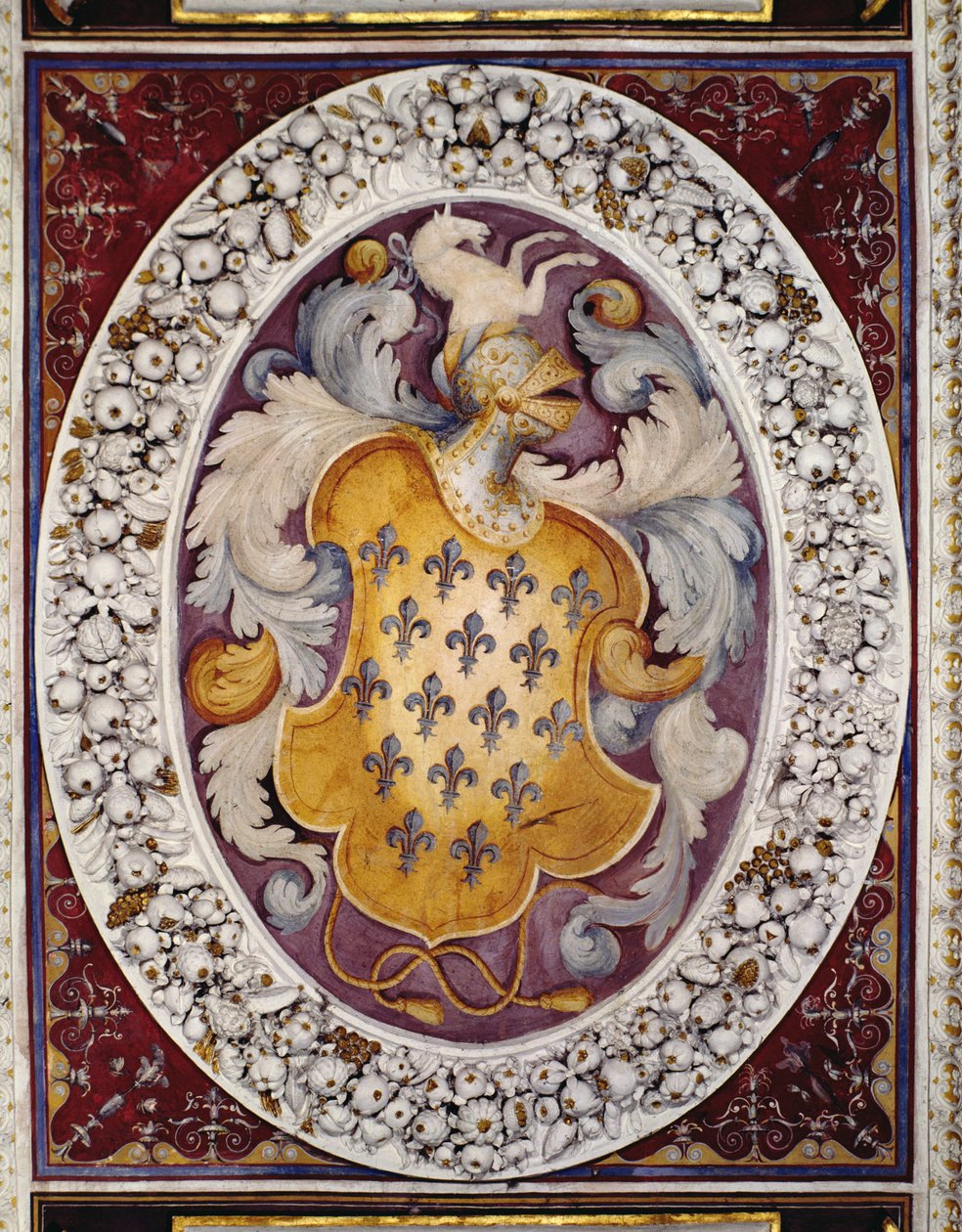 Blason de la famille Farnèse - Italian School