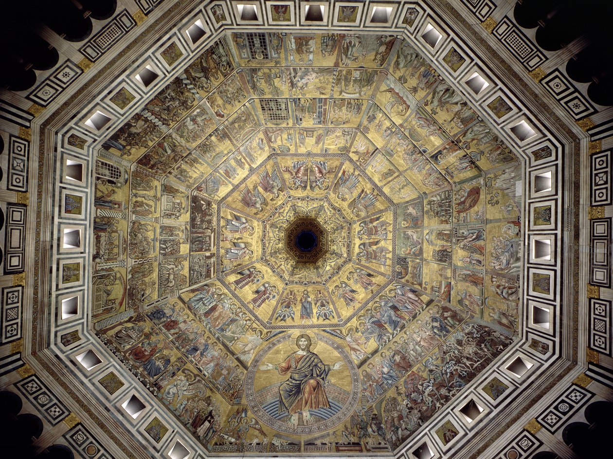 Coupole du Baptistère de San Giovanni - Italian School