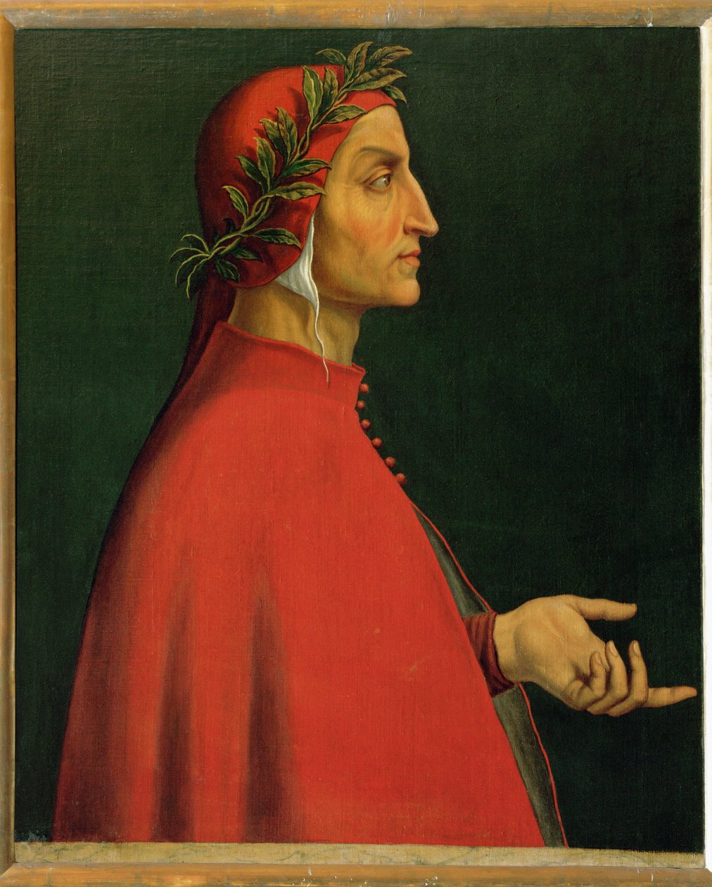 Dante Alighieri, poète italien auteur de la Divina Commedia ... - Italian School