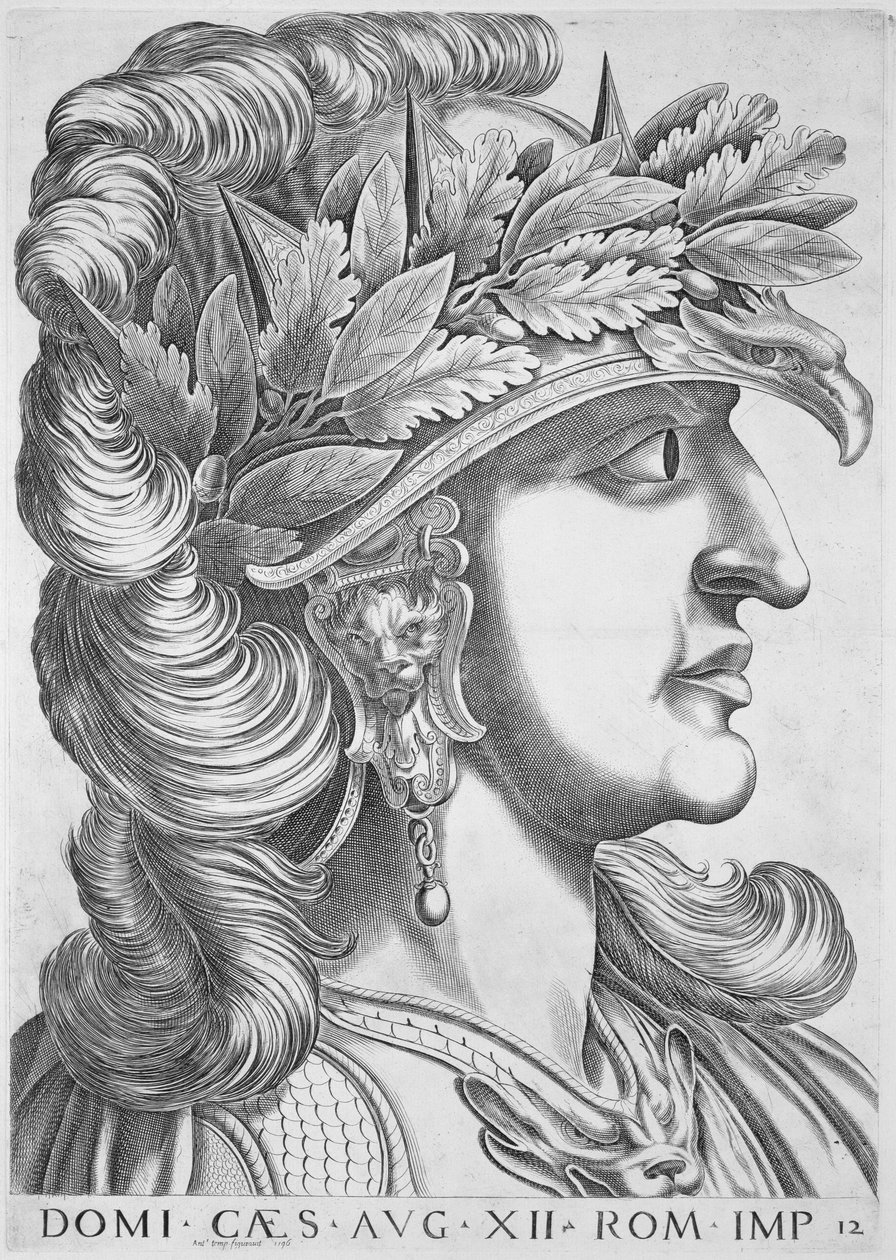 Domitien César (51-96 ap. J.-C.), 1596 - Italian School