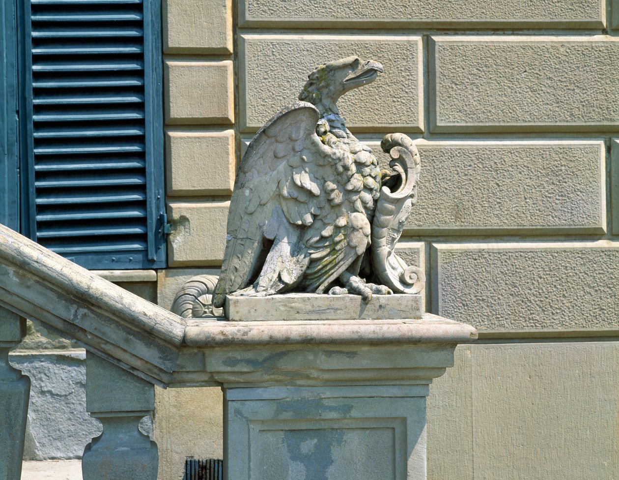 Aigle et blason, Villa di Celle - Italian School