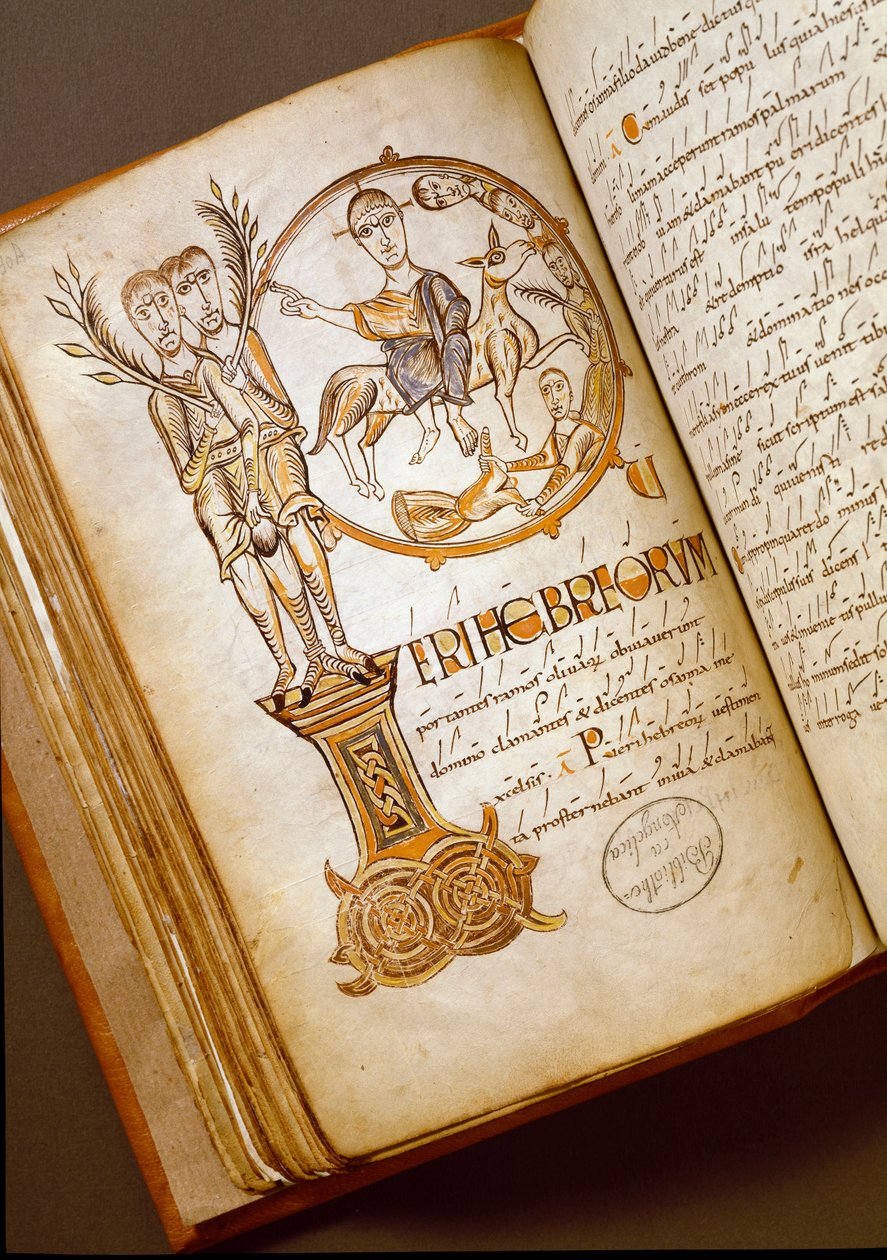 Entrée à Jérusalem Manuscrit de l