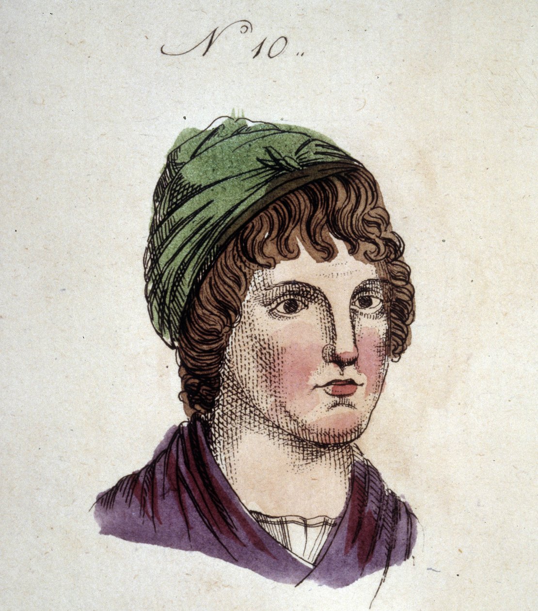 Figure numéro 10 représentant le visage d