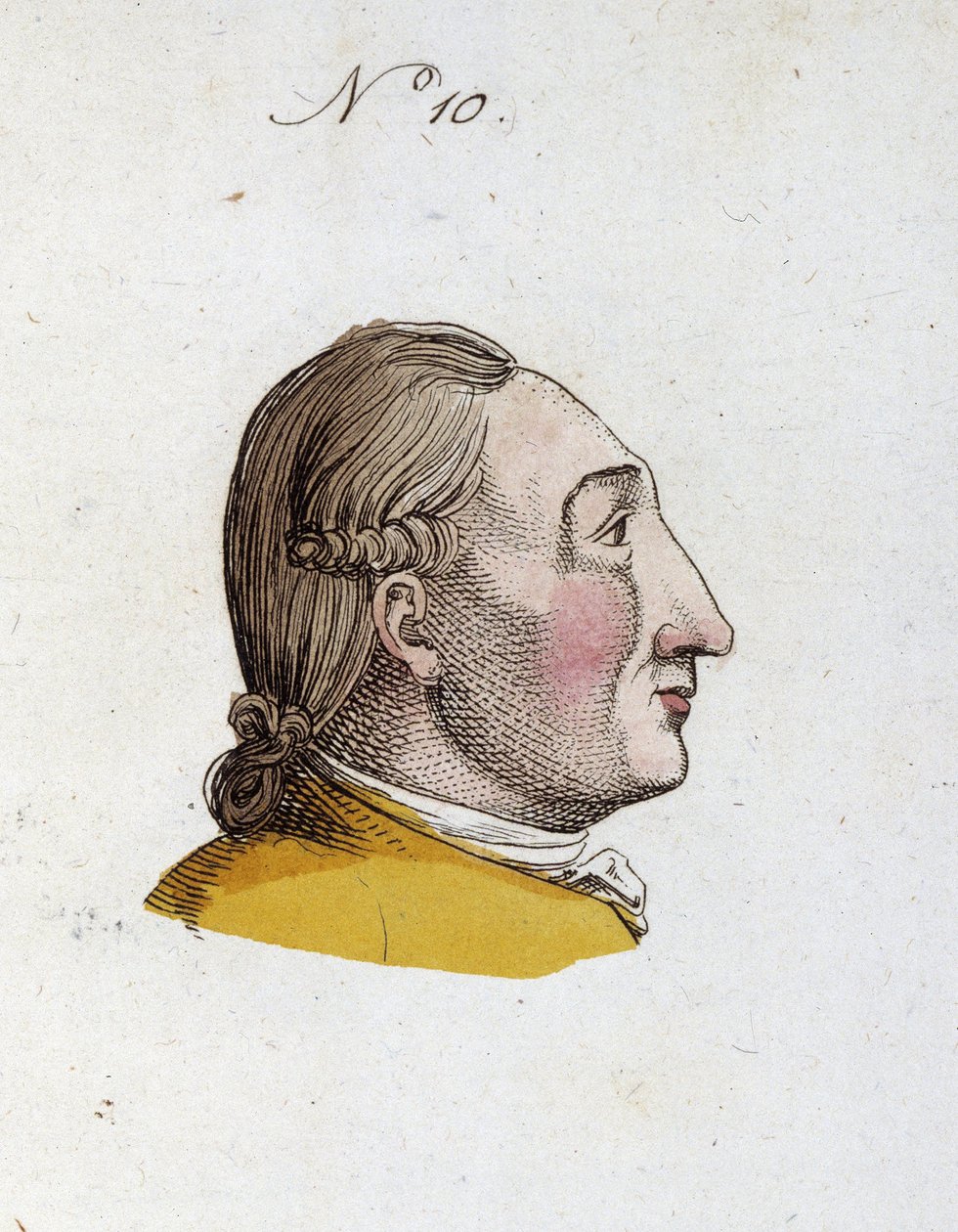 Figure numéro 10 représentant le visage d
