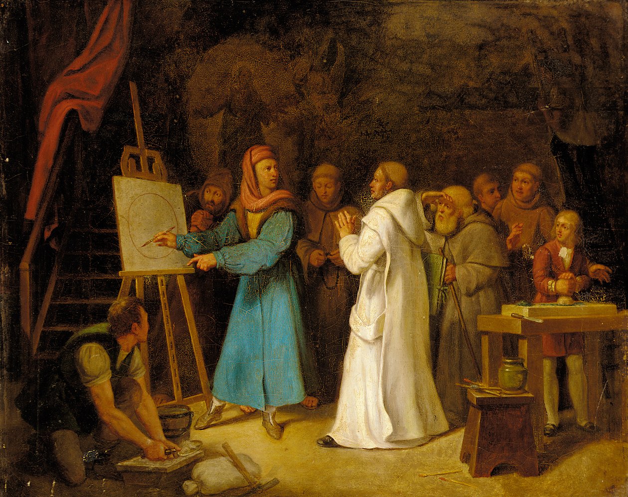 Giotto démontrant l