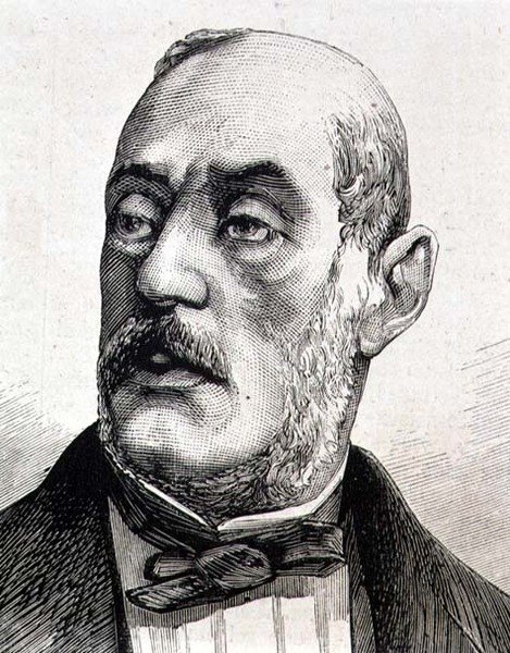 Giuseppe Ferrari (1811-1876) Historien et Philosophe Politique Italien (gravure) - Italian School