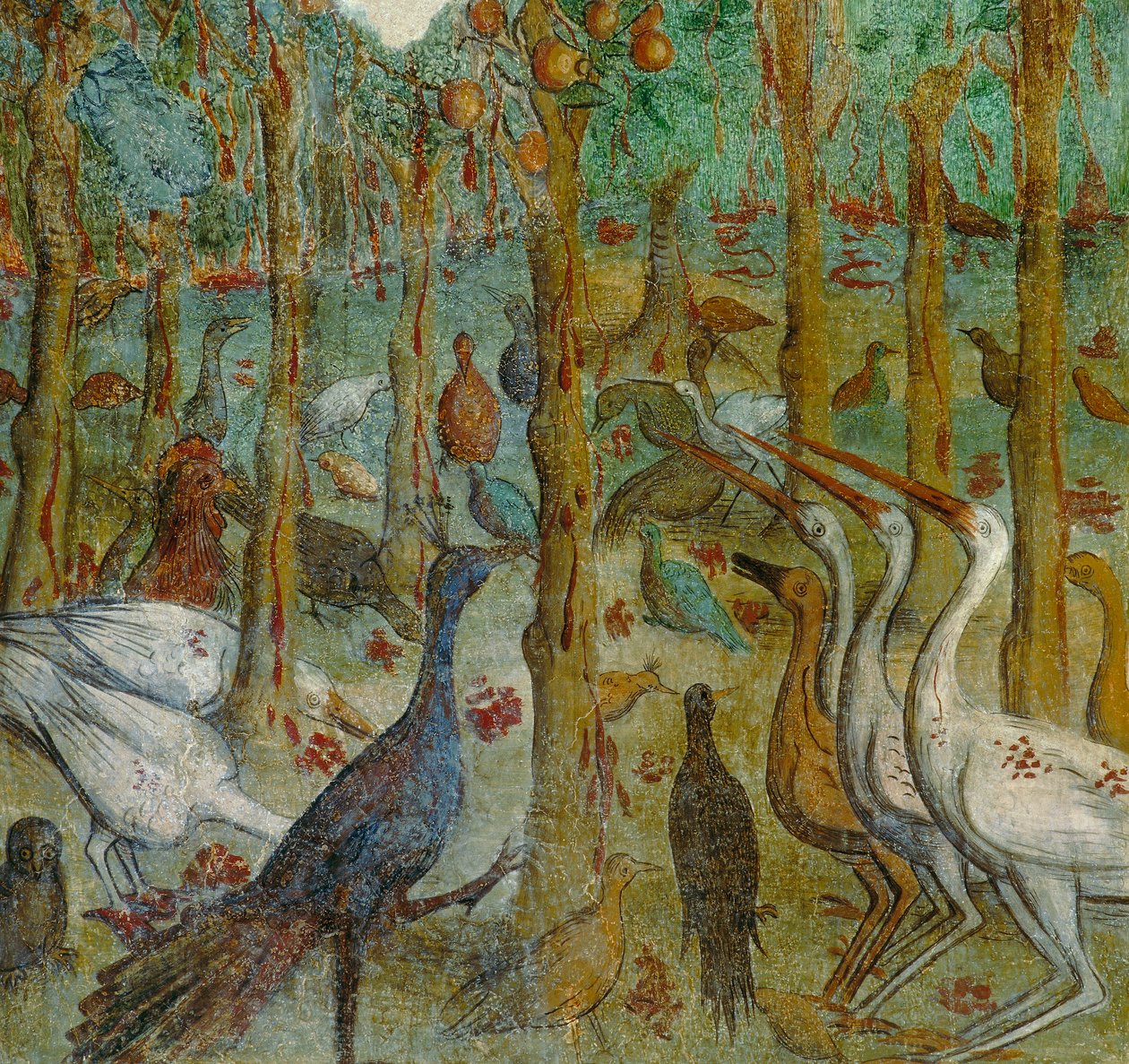 Gli alberi suderanno sangue (détail de la Révélation de Jean) - Italian School