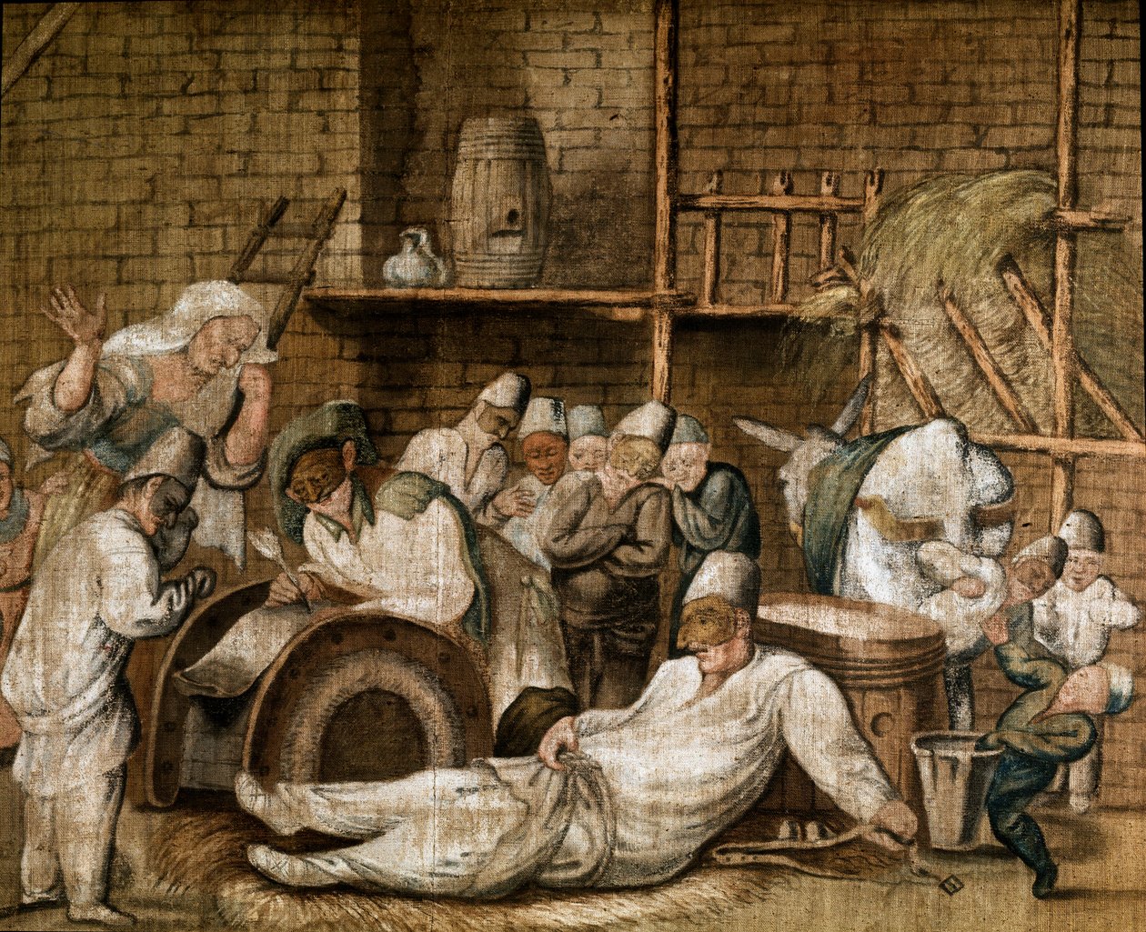 Personnages grotesques de la Commedia dell