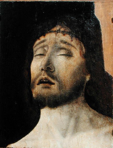 Tête du Christ mort - Italian School