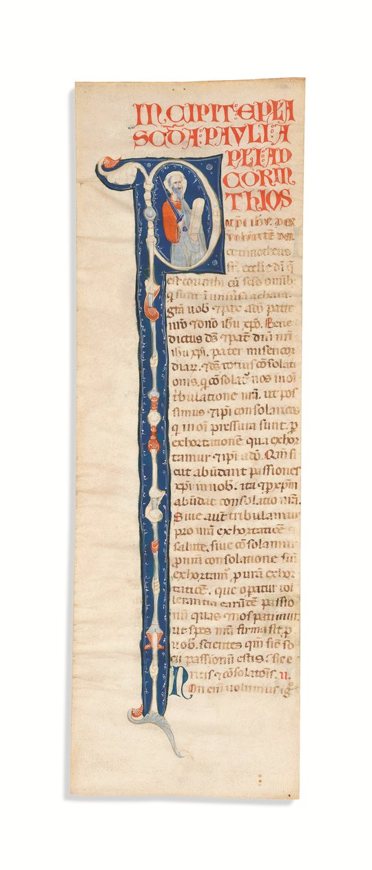 Initiale historiée 
