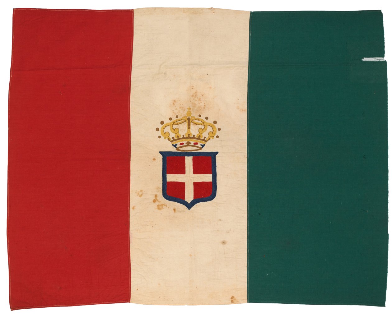 Drapeau italien capturé par les King